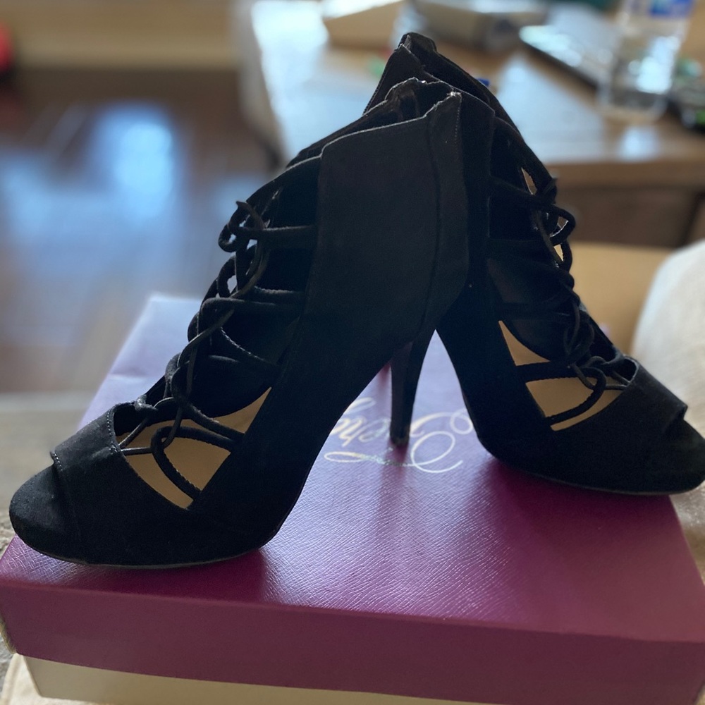 Black heels
